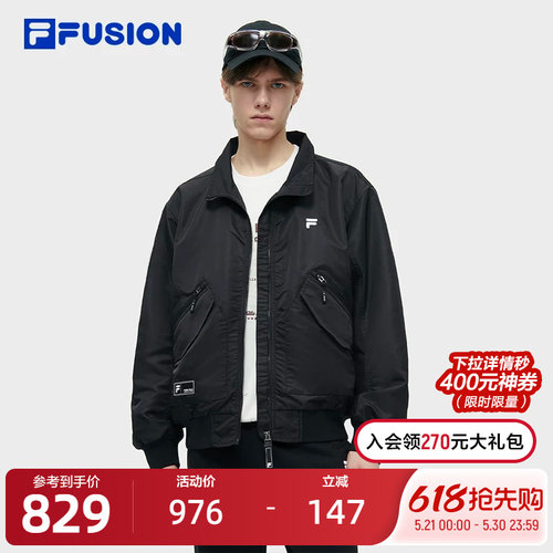 FILAFUSION斐乐男子梭织上衣