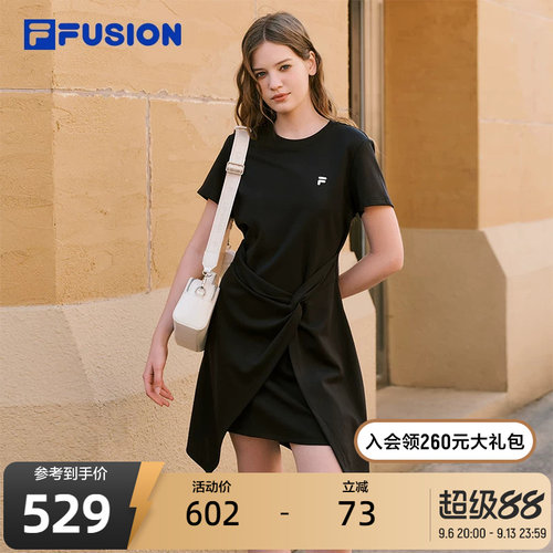 FILAFUSION斐乐女士针织连衣裙