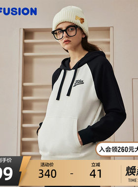 FILAFUSION斐乐连帽卫衣女子