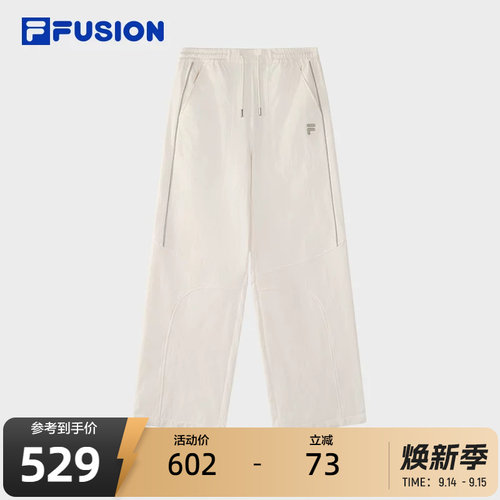 FILAFUSION斐乐梭织长裤女子
