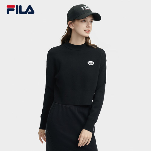 FILA斐乐女子休闲编织衫