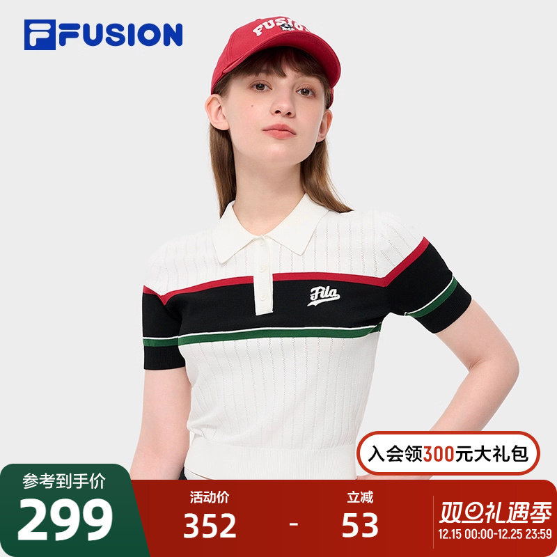 FILAFUSION斐乐女子编织衫