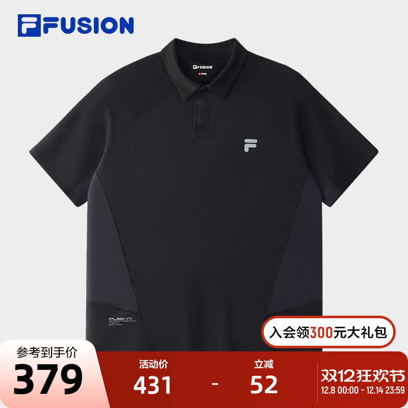 FILAFUSION斐乐潮牌短袖POLO衫