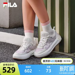 摩登板鞋 2025冬季 休闲鞋 斐乐官方女鞋 时尚 CACTI 仙掌鞋 FILA 新款