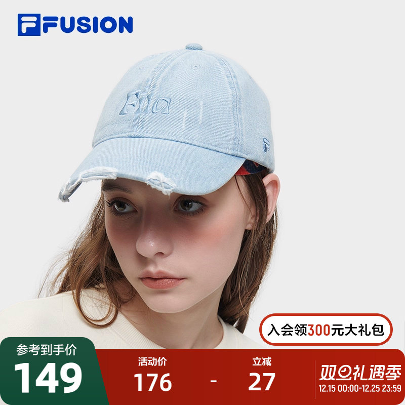 FILAFUSION斐乐情侣棒球帽