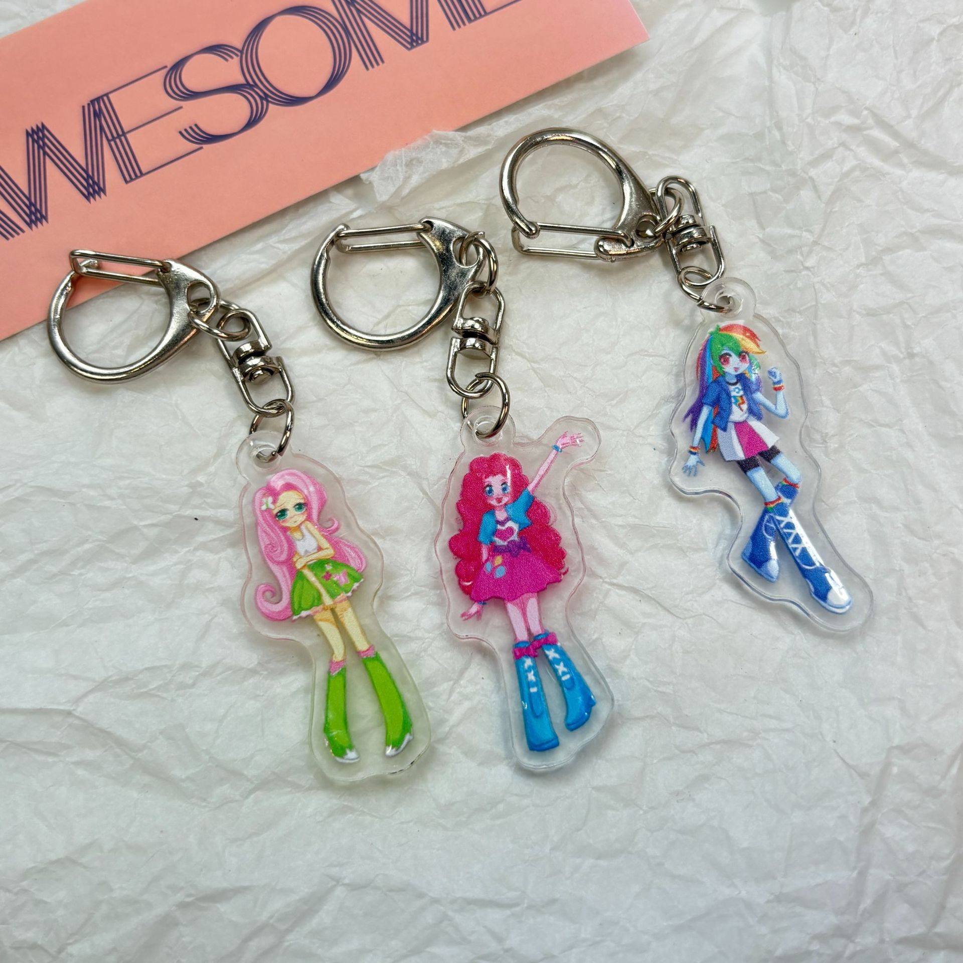 动漫HELLUVA BOSS THE CIRCUS极恶老大亚克力钥匙扣 动漫周边吊饰