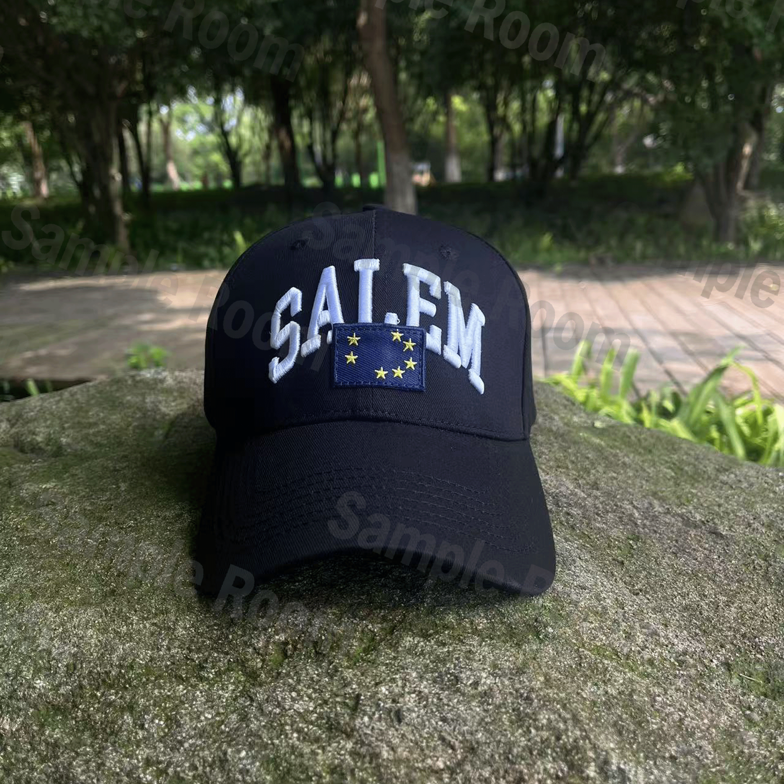 thumbnail for S4Lem 2022 Salem Flag Cap Embroidered Flag Baseball Cap