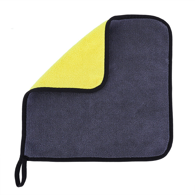 Car Cleaning Towel, Car Wiping Cloth, Water-Absorbent, Non-Shedding Suede Interior Cleaning Large Suede Cleaning Cloth Supplies