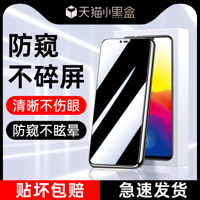 vivox21屏幕指纹版防窥钢化膜