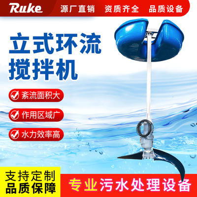浮筒式潜水搅拌机 立式环流搅拌机城市污水立轴搅拌系统P/LHJ