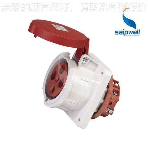 斯普式威尔斯普775威尔供应SP4-1248工业防水暗装座（直插） I插P