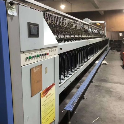 悬锭粗纱机纺纱设备天津宏大TJFA458A粗纱机2台120锭粗纱机