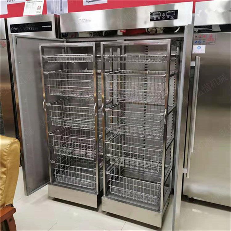 双门不锈钢消毒柜 推车式酒店食堂商用高温大型餐具碗筷消毒碗柜