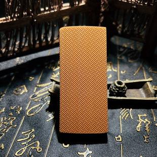 玉竹竹牌手把件无事牌文玩竹玉竹雕刻实心竹刻字竹牌把件文玩竹牌