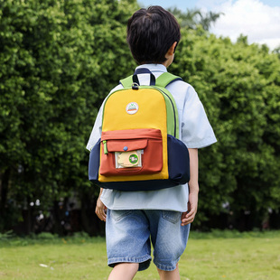 几乎熊儿童双肩包卡通可爱幼儿园背包男童轻便户外旅行书包小学生