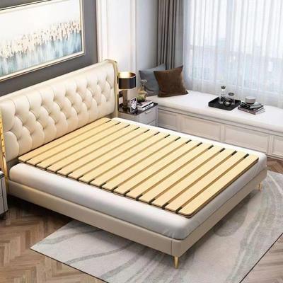 包邮实木折叠床垫沙发加硬垫单人床铺卷折叠护腰板硬床板可定制