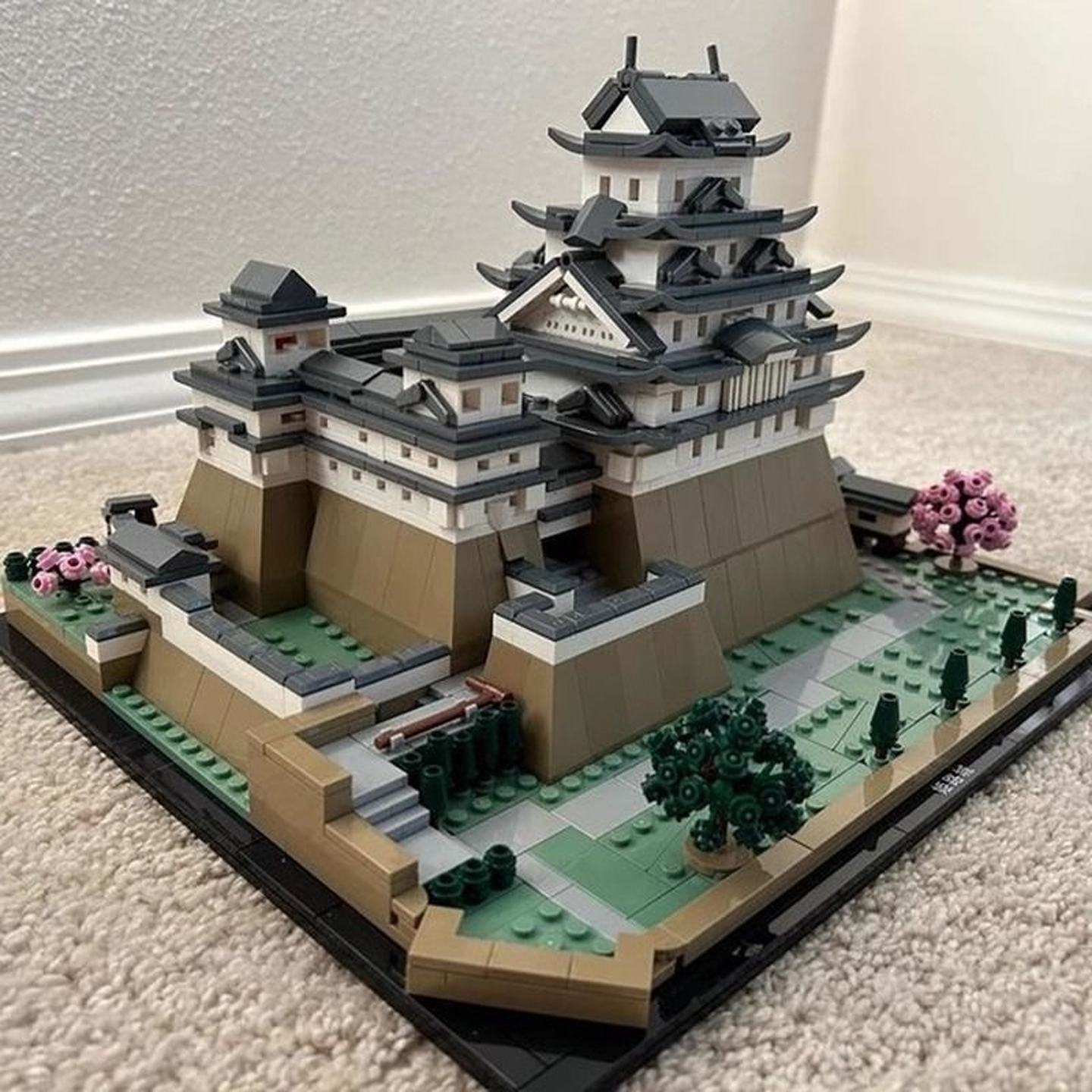 姬路城街景系列成人高难度益智拼装积木玩具建筑模型男孩生日礼物