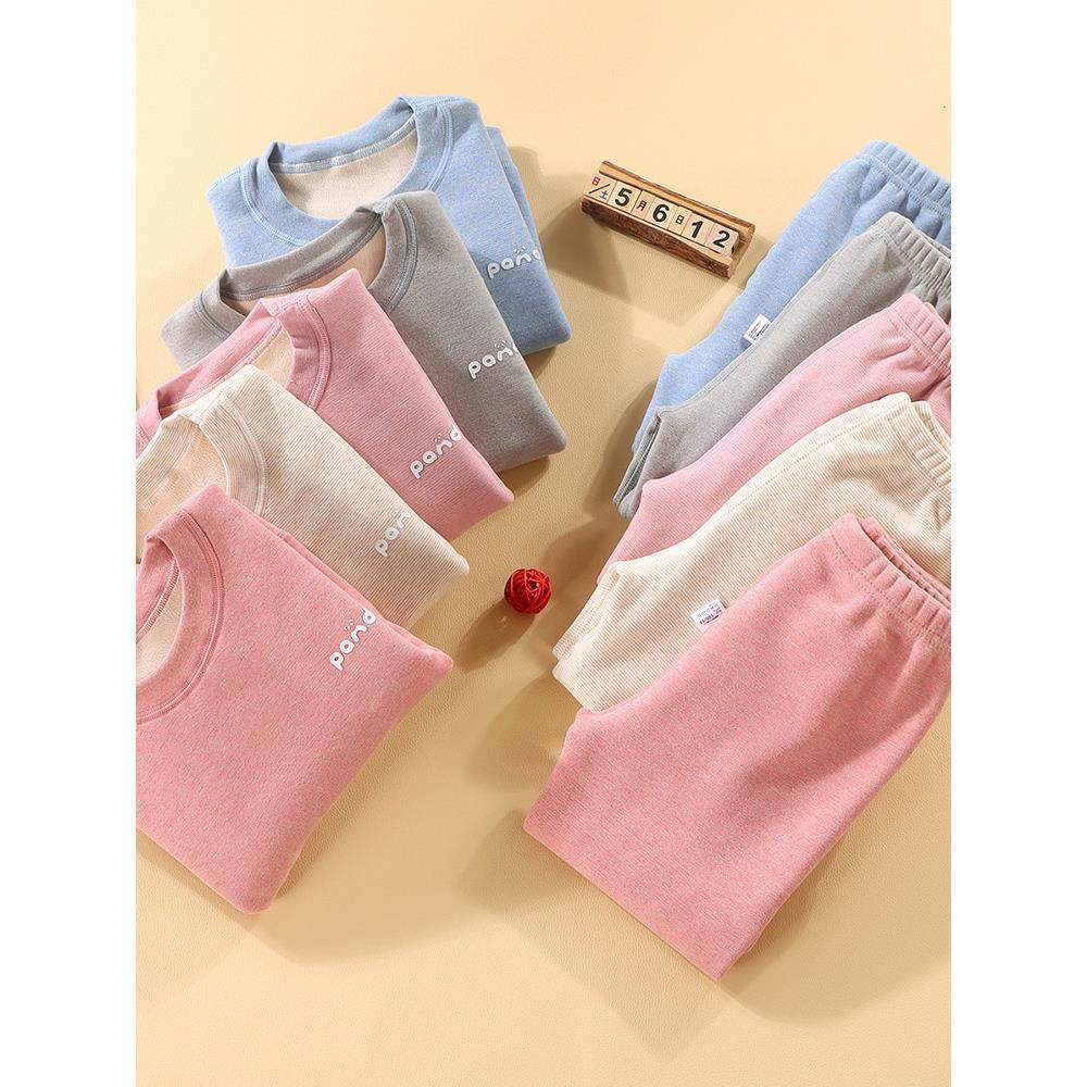 儿童保暖内衣套装宝宝奥利绒加厚秋衣秋裤中大童无骨加绒秋冬睡衣,童装/婴儿装/亲子装,家居服套装,淘宝优惠券,粉丝福利购,淘宝优惠卷