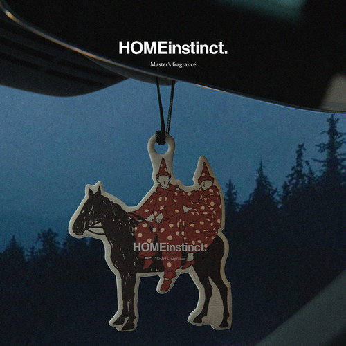 Homeinstinct.回家本能 复古手绘香卡香氛挂片车载衣柜香薰挂卡