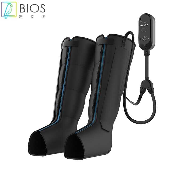 跨境空气波压缩腿部按摩仪跨境压力气动大腿脚胳膊recovery boots