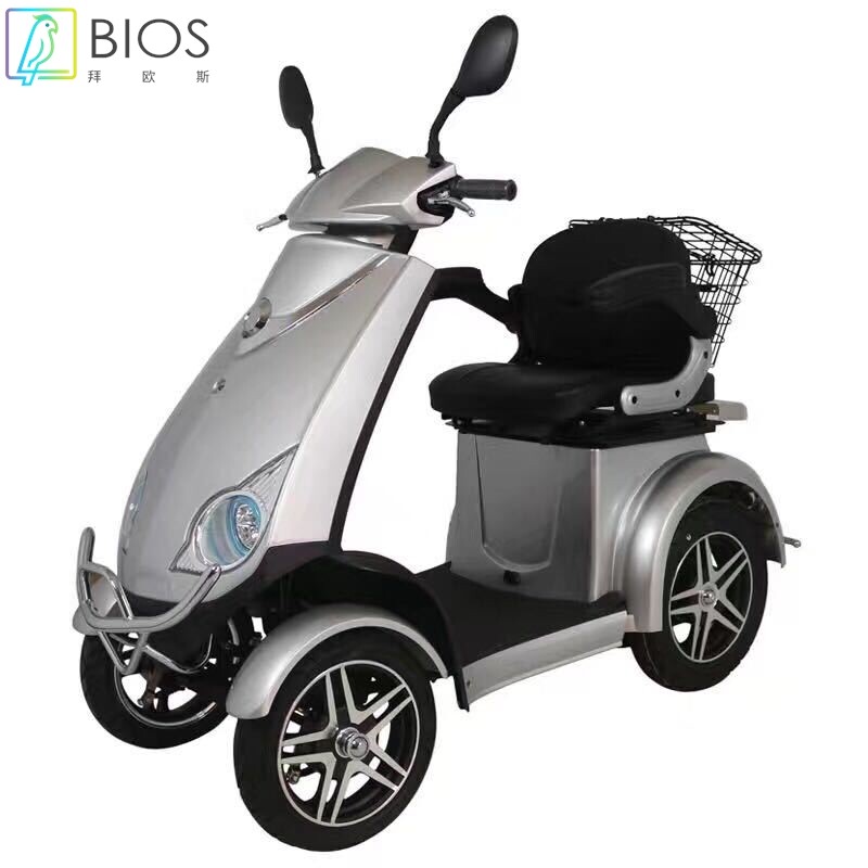 阿里推荐厂家新款单电动四轮老年人代步车残疾人助力车定制锂电池