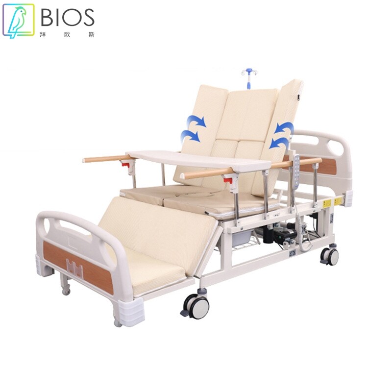 定制电动全曲全翻身护理床多功能遥控护理床卧床病人电动护理床