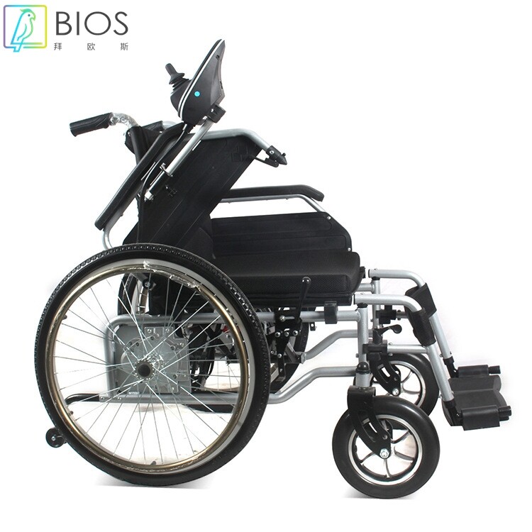 晶伴侣中老年人电动轮椅车锂电池可折叠多功能电控轮椅代步四轮车