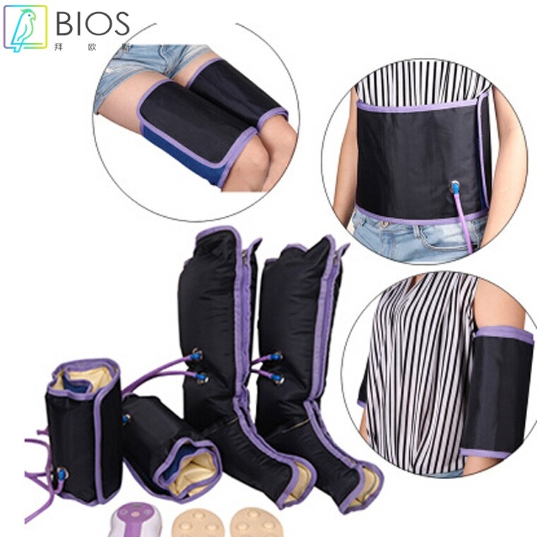 空气波气动腿部按摩器小腿大腿老人电动足疗机气压按摩仪小腿按摩