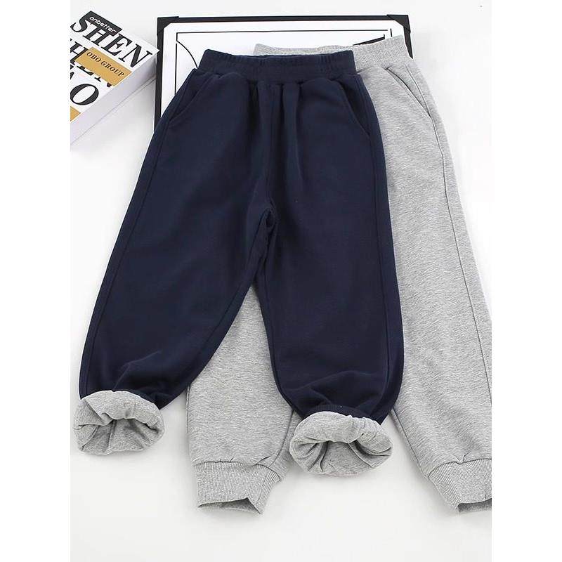 净版双层男女童运动卫裤儿童校服平替裤子秋冬中大童休闲保暖夹裤,童装/婴儿装/亲子装,运动裤卫裤,淘宝优惠券,粉丝福利购,淘宝优惠卷