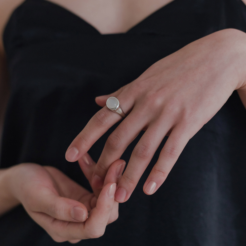 YAXN法式新款戒指女士复古小众设计时尚感轻奢高级百搭气质戒指