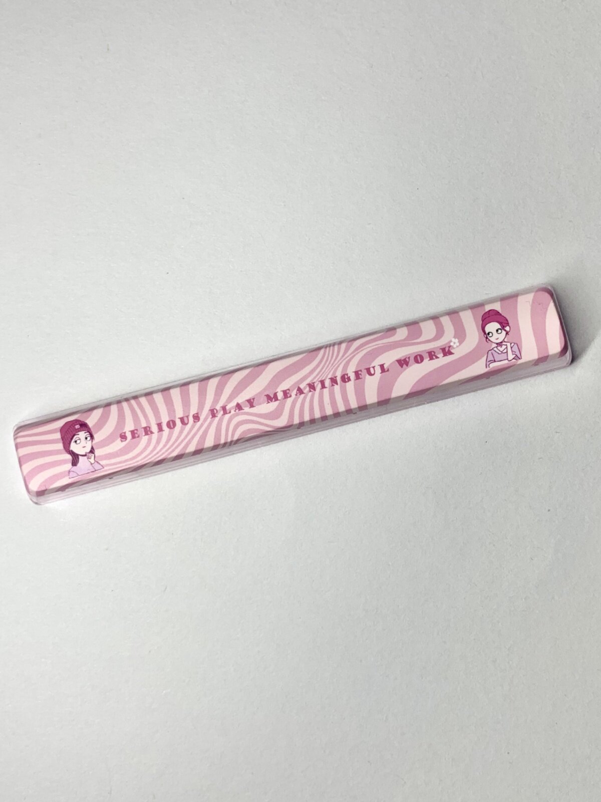 [TN PERIPHERALS]TRANSPARENT DOUBLE SKIN MILK 6.25U SPACE BAR PUDDING TRANSLUCENT KEYCAP PBT SUBLIMATION SUPPLEMENT KEY