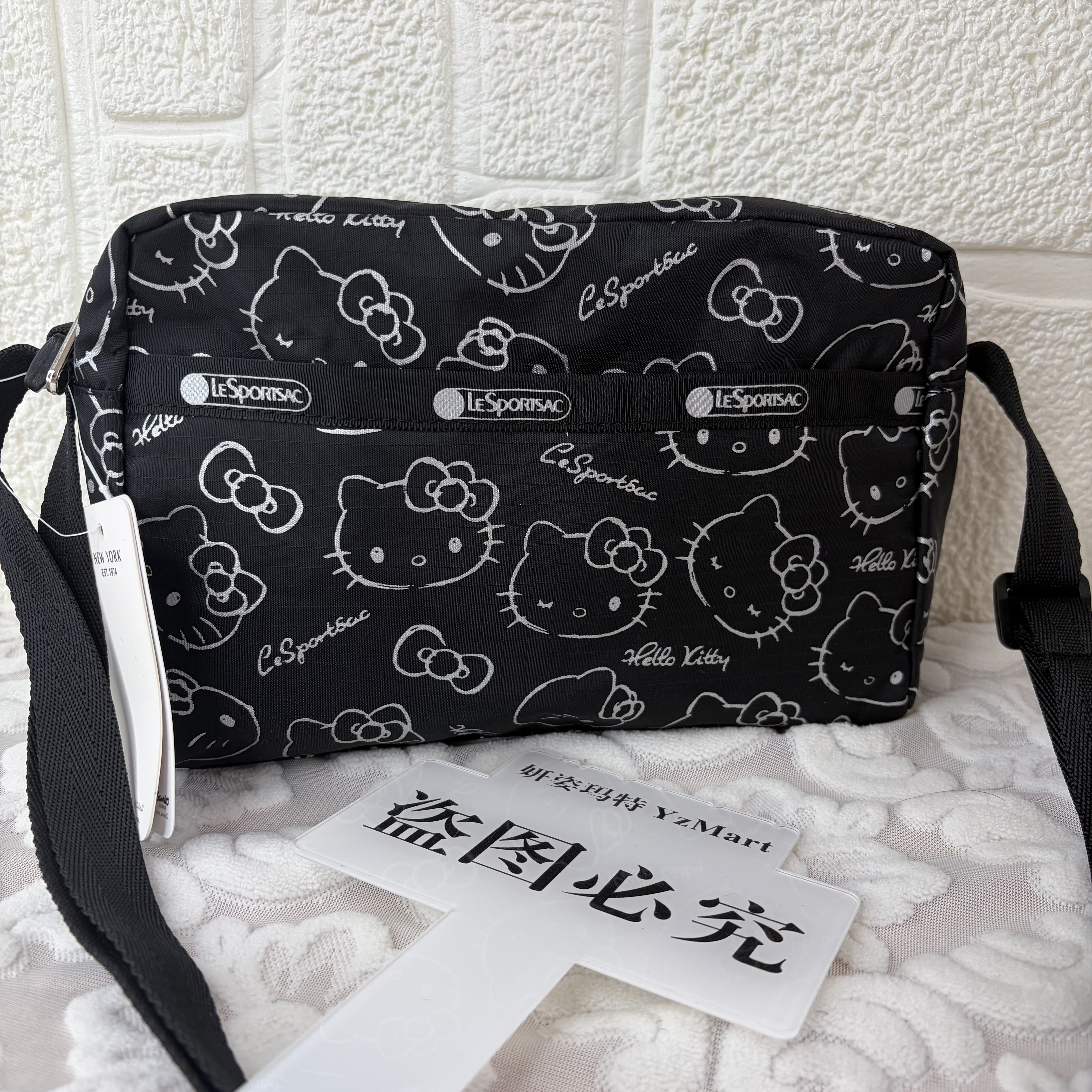 YzMart 黑银相机包库存有限珠光印花图案斜挎包单肩包,箱包皮具/热销女包/男包,单肩包,淘宝优惠券,粉丝福利购,淘宝优惠卷