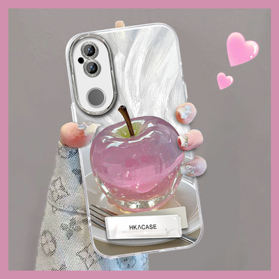 适用于vivoS20手机壳S19保护套S17晶莹粉苹果S18简约S16女S15轻奢创意高级感带支架镜头全包新款防摔精孔羽纱