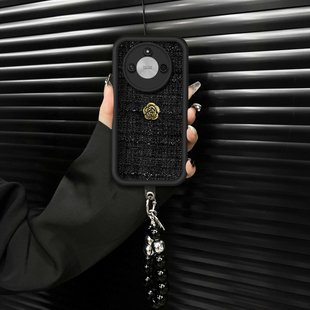 适用于荣耀X50手机壳荣耀X60保护套X40精孔相框山茶花X30新款X20防摔X10气质创意女潮镜头全包小香风高级感个