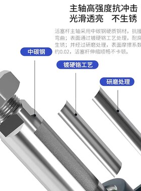 多位置串联气缸倍力增压气缸大推力冲压机铆压机SCT50x63x80X100