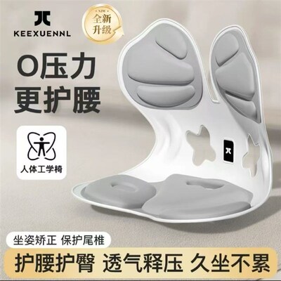 珂宣尼护腰坐垫腰托一体办公室椅子腰垫座姿椅靠背椅座垫家用