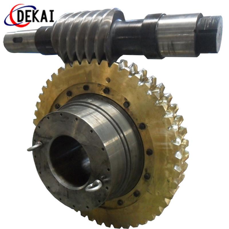 精密减速机 精密无间隙双导程蜗轮蜗杆 山东减速传动机械