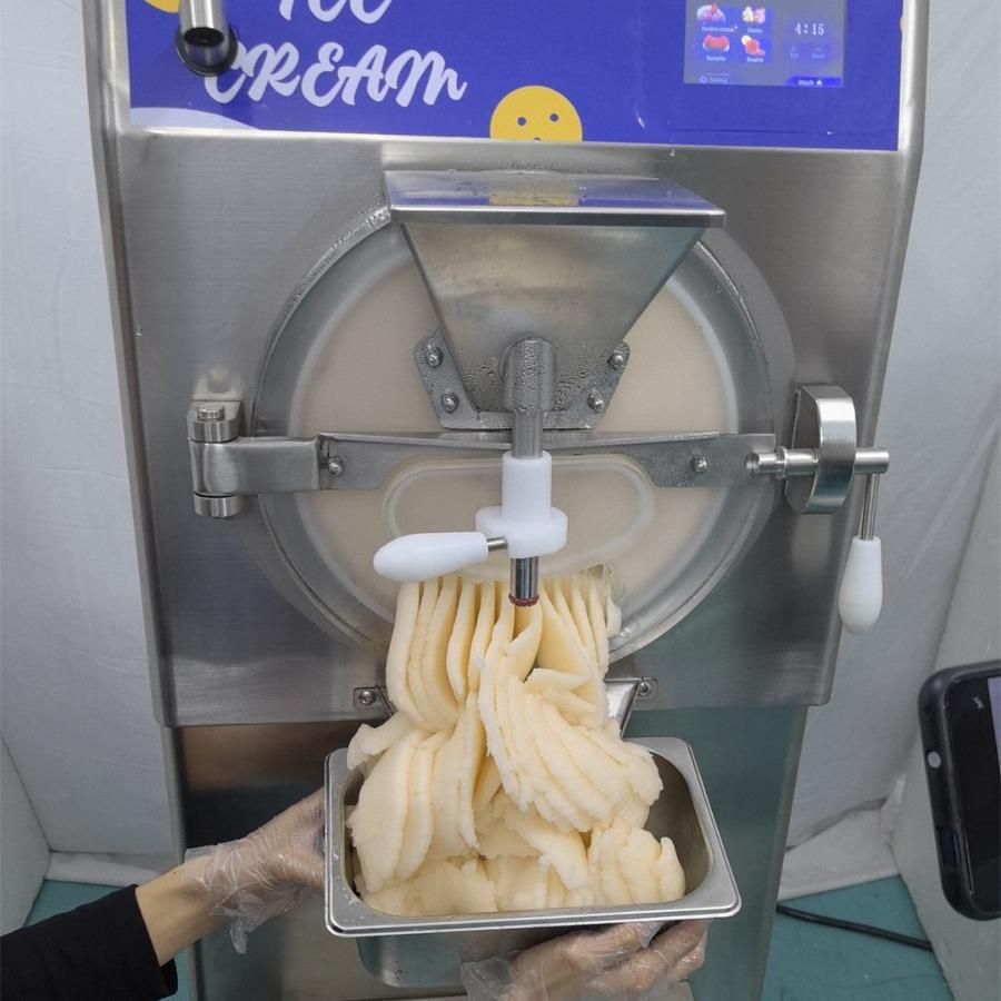 15L商用冰激凌机硬冰机大容量立式冰淇淋设备厂家供应外贸雪糕机