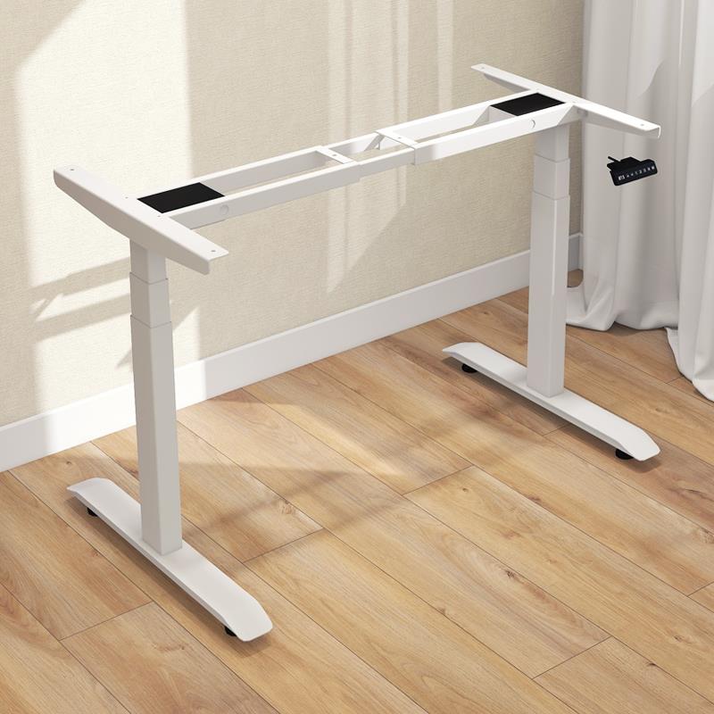 电动升降办公桌三节双电机 站立式电脑桌 可调高度升降桌架子