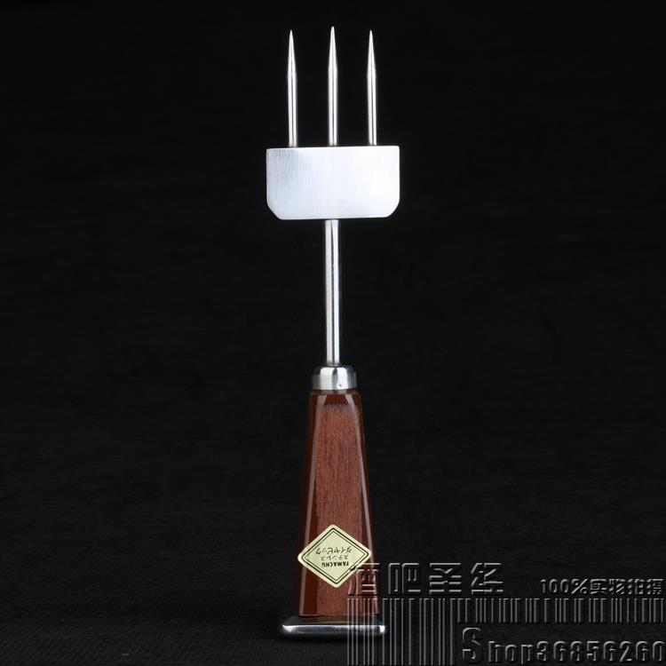 酒吧调酒 日本原装进口YAMACHU大三叉冰锥冰凿器 凿冰块器 戳冰器