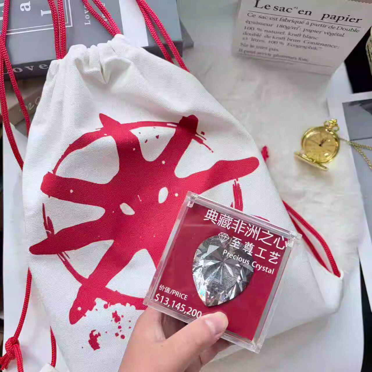 阿萨拉背包行动周边阿萨拉背包怀表海洋之泪非洲之心模型纪念收藏图片