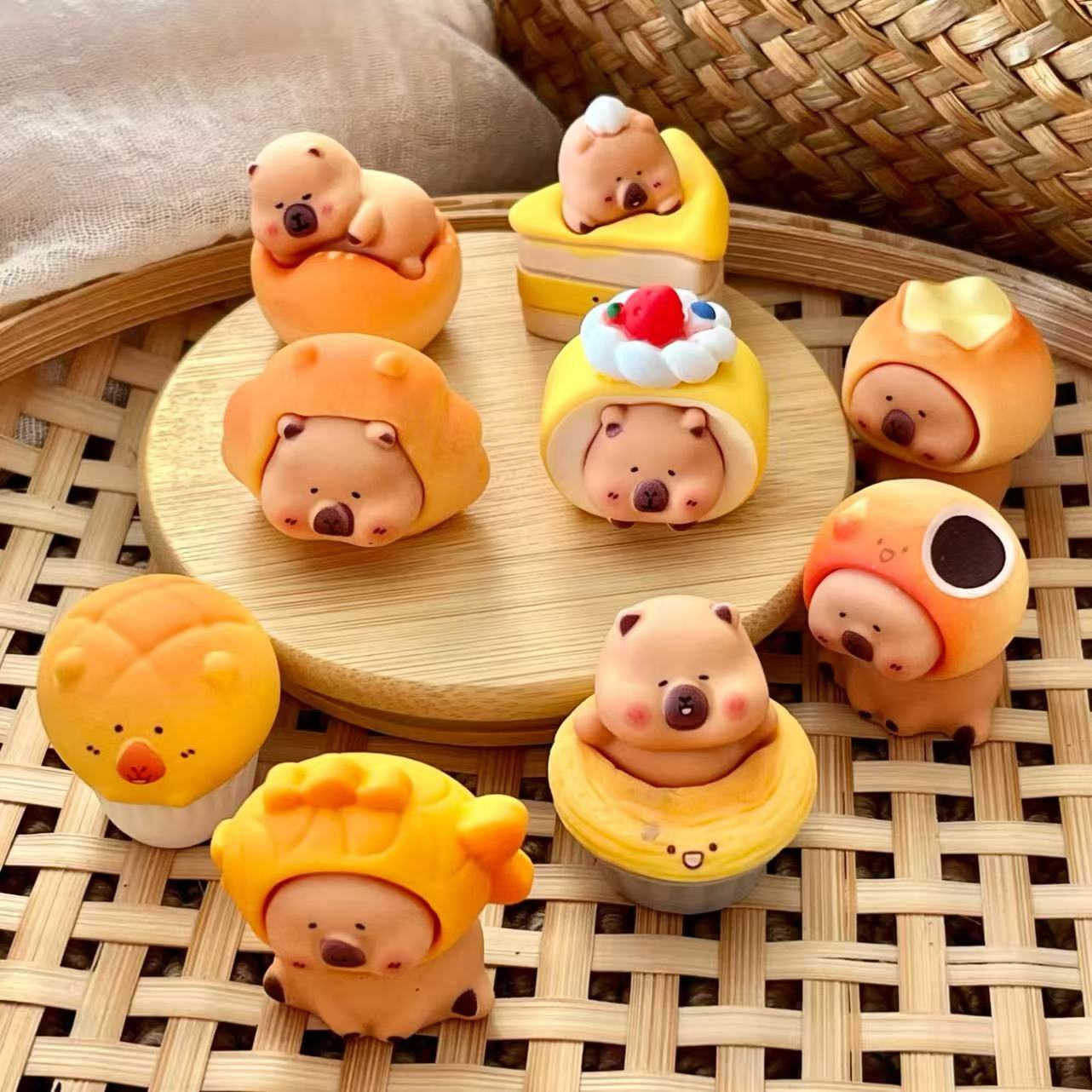 萌粒办公区树脂摆件爆款ins风