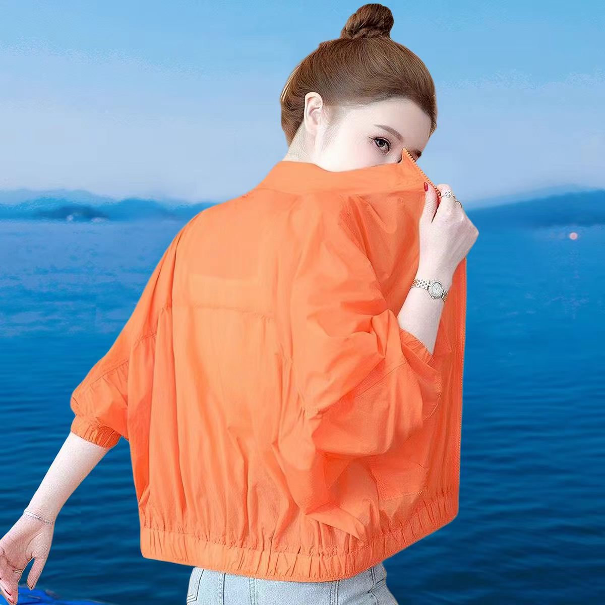2026新款夏季薄款短款防晒衣女