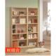 实木书柜组合书橱1.8M超大容量现代储物柜置物柜多功能书架家具