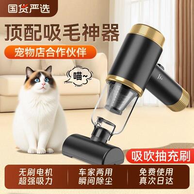 手持式车载吸尘器大吸力超强车用无线 线小型手持吹吸All两用汽车