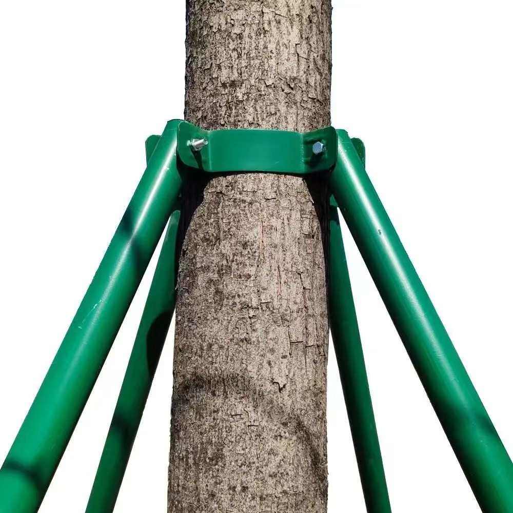 树木固定器防风大树支撑杆绿化苗木镀锌树撑护树架支撑固定器园林