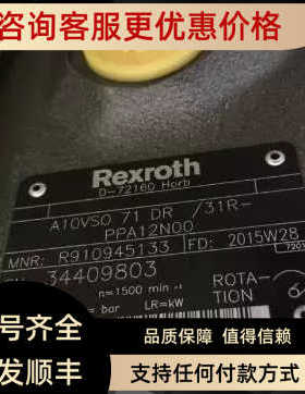 R910903160 A10VSO28DFR/31R-PPA12N00 力士乐柱塞泵