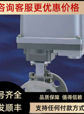 议价EXH-10UTB北泽电动锈钢球阀 蒸汽水法兰电动球阀DN20