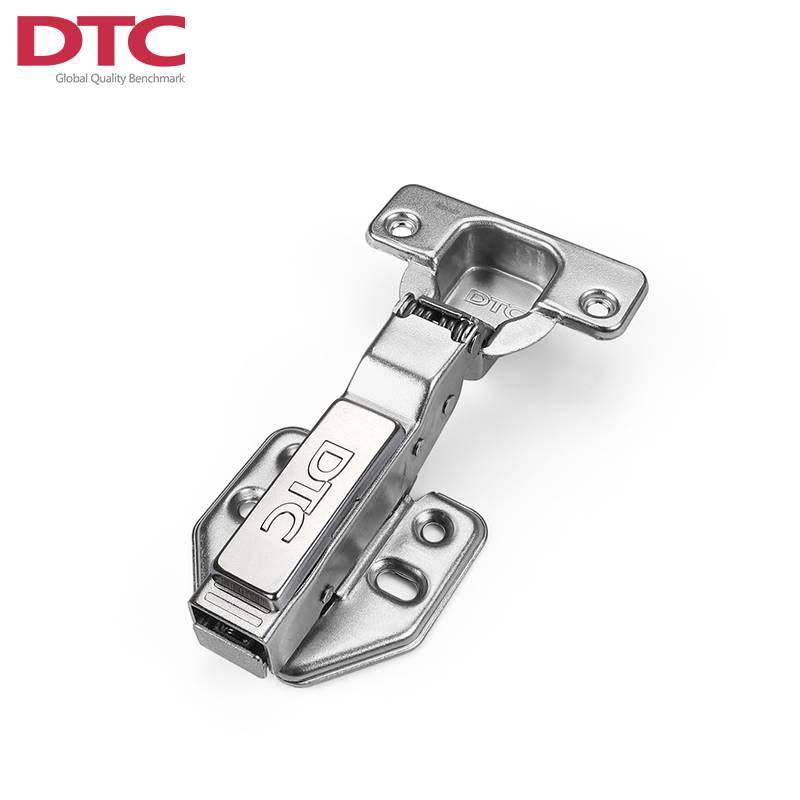 dtc东泰冷轧钢橱柜门铰链飞机弹簧合页衣柜五金阻尼液压缓冲
