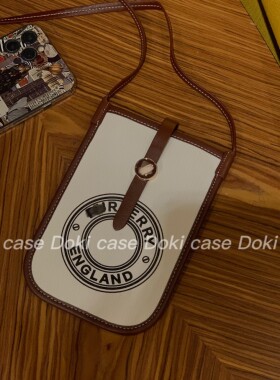 小众时髦斜跨适用苹果17promaxiPhone16/15/14华为P80手机包通用